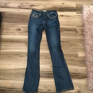 Boot cut jeans